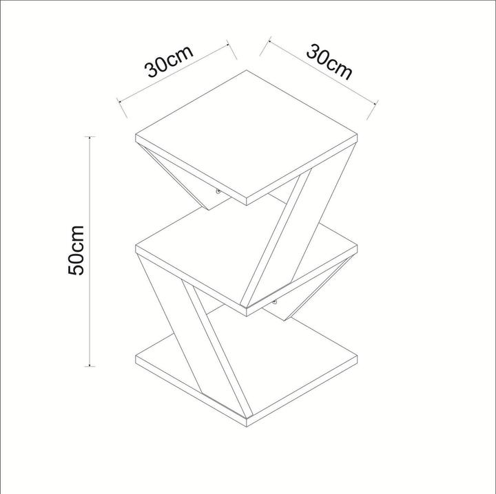 Actual product image Homitis Jasiah (30 x 30 x 50 cm)