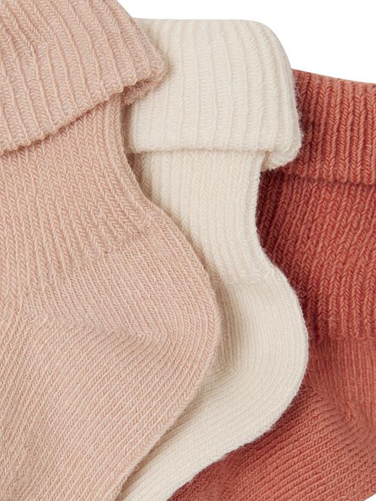 Produktbild Vertbaudet 3er-Pack unifarbene Baby Socken aus Ripp (3er Pack, 18)