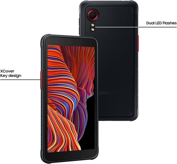 Produktbild Samsung Galaxy XCover 5 EE Enterprise Edition EU (64 GB, Black, 5.30", Hybrid Dual SIM, 16 Mpx, 4G)