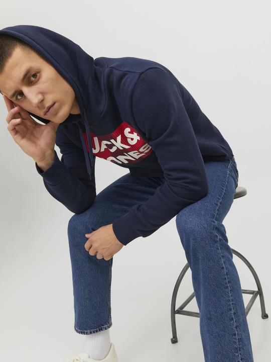 Immagine prodotto Jack & Jones Felpa con cappuccio con logo (M)