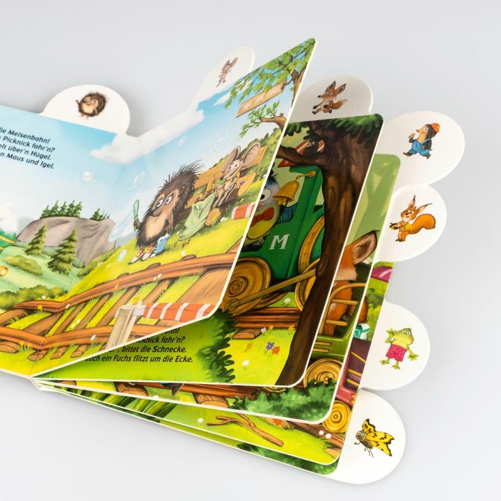 Immagine prodotto Demel:Töff, töff, töff, die Meisenbahn (Tedesco, Igor Lange, Anni Demel, 2024)