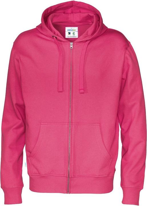 Cottover Hoodie mit durchgehendem Reissverschluss
