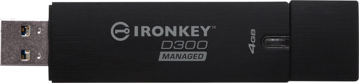 Actual product image Kingston 4GB D300SM AES 256 (4 GB, USB-A, USB 3.1)