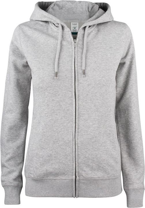 Image du produit Clique Sweat à capuche Premium avec fermeture à glissière sur toute la longueur (M)