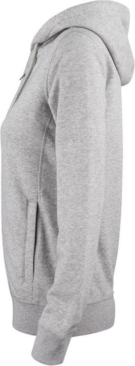 Image du produit Clique Sweat à capuche Premium avec fermeture à glissière sur toute la longueur (M)