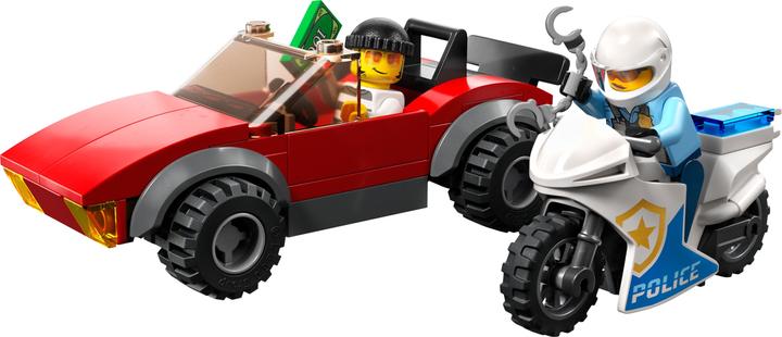 Actual product image LEGO Police motorbike chase (60392, LEGO City)