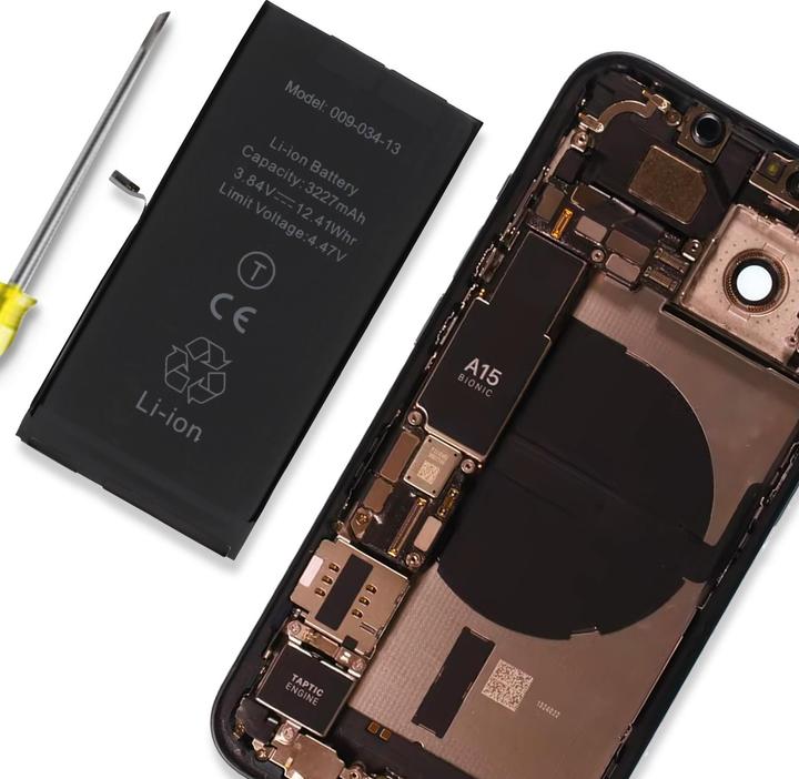 Actual product image Clappio 3227mAh replacement battery