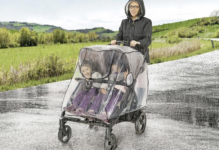 Produktbild Reer Regenverdeck Zwillingswagen