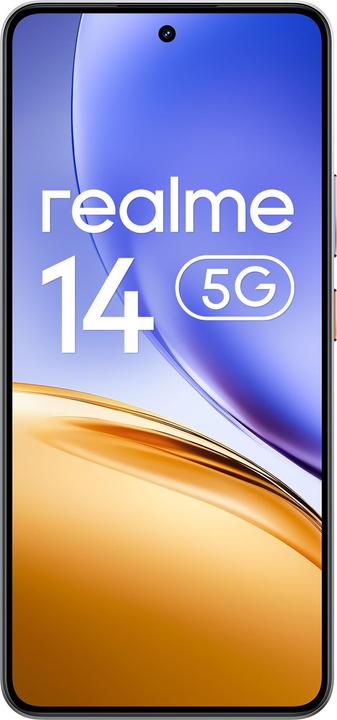 Produktbild realme 14 5G Dual Sim 12GB RAM 256GB - Mecha Silver (256 GB, Mecha Silver, 6.67", Dual SIM, 50 Mpx, 5G)