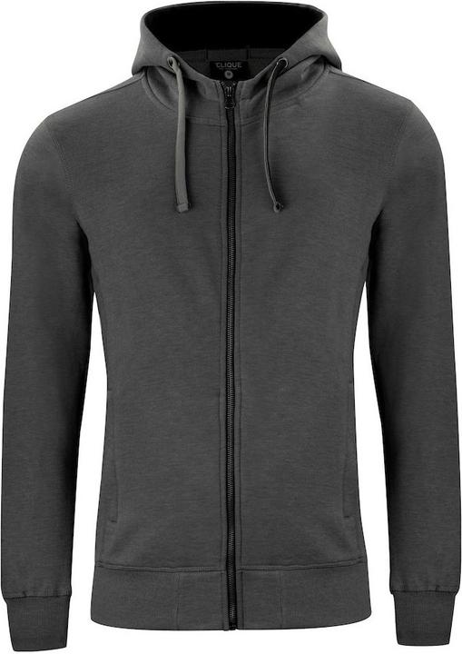 Immagine prodotto Clique Felpa con cappuccio classica con zip a tutta lunghezza (L)