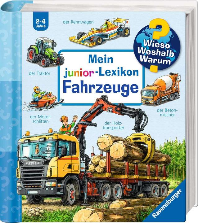 Produktbild Ravensburger Mein junior-Lexikon: Fahrzeuge (Deutsch, Peter Nieländer, 2016)