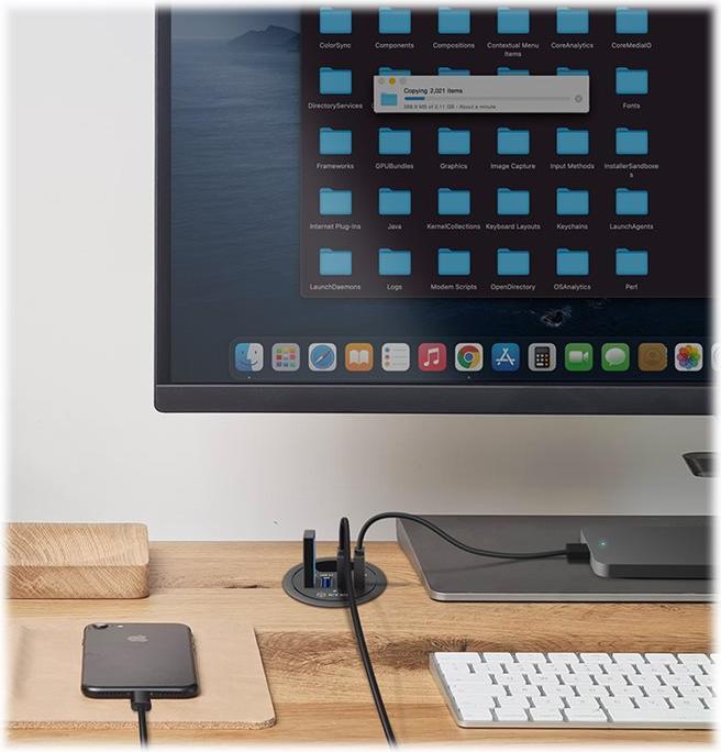 Actual product image Icy Box Ib-Hub1403 (USB-C, 4 Ports)
