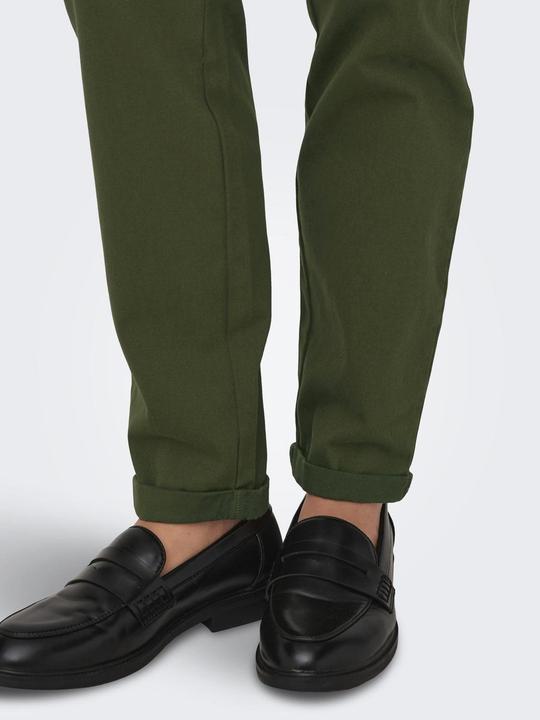 Immagine prodotto Only Pantaloni Chino Slim Fit a vita media Pantaloni Chino (W40/L30)