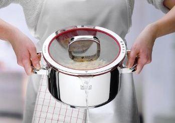 Actual product image WMF Frying pot Function4 (16 cm, Pot, Casserole + Stewpot, Stainless steel)