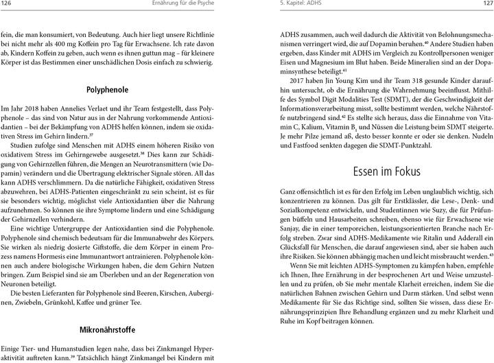Produktbild Ernährung für die Psyche (Deutsch, Uma Naidoo, 2021)