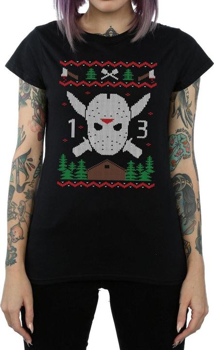 Produktbild Absolute Cult Christmas Fair Isle TShirt (XL)