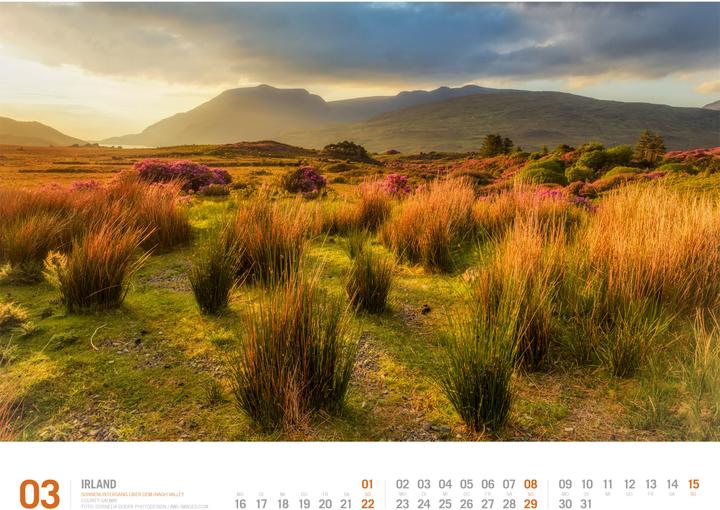 Produktbild Irland - Unterwegs zwischen Irischer See und Atlantik Kalender 2026 (Deutsch, Ackermann Kunstverlag GmbH, 2025)