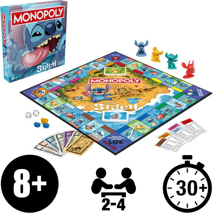 Produktbild Hasbro Gaming Monopoly Stitch (Deutsch)