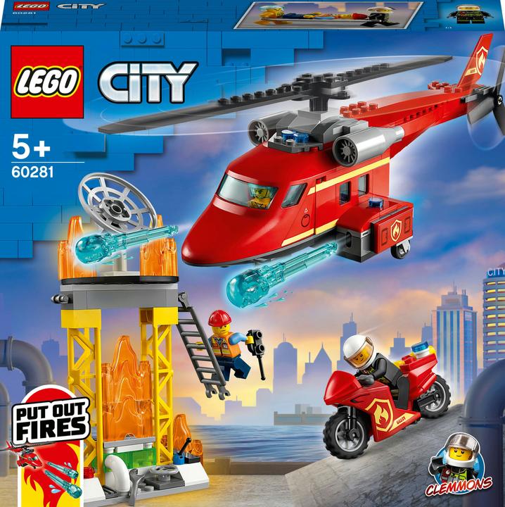 Actual product image LEGO Fire Brigade Helicopter (60281, LEGO City)