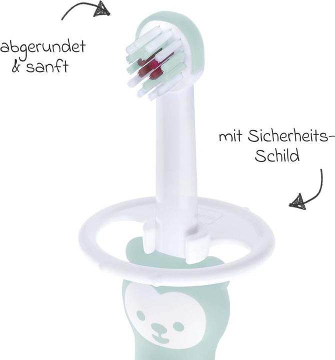 Immagine prodotto MAM Zahnpflege Lern-Zahnbürste Training Brush - Mint (Morbido, 1 x)
