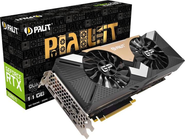 Actual product image Palit GeForce RTX 2080 Ti Dual (11 GB)
