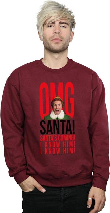 Produktbild Elf OMG Santa I Know Him Sweatshirt (XXL)