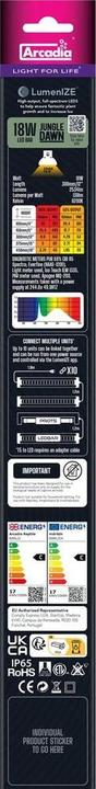 Actual product image Arcadia Lumenize Jungle dawn LED bar (Splashproof)