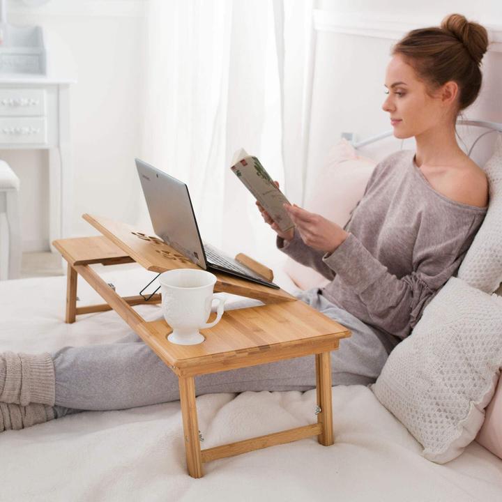 Produktbild tectake Laptoptisch höhenverstellbar