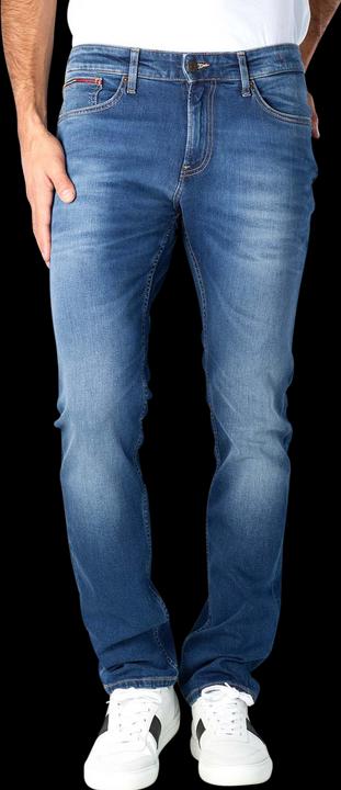 Actual product image Tommy Hilfiger Scanton Slim Fit wilson mid blue stretch (W38/L30)