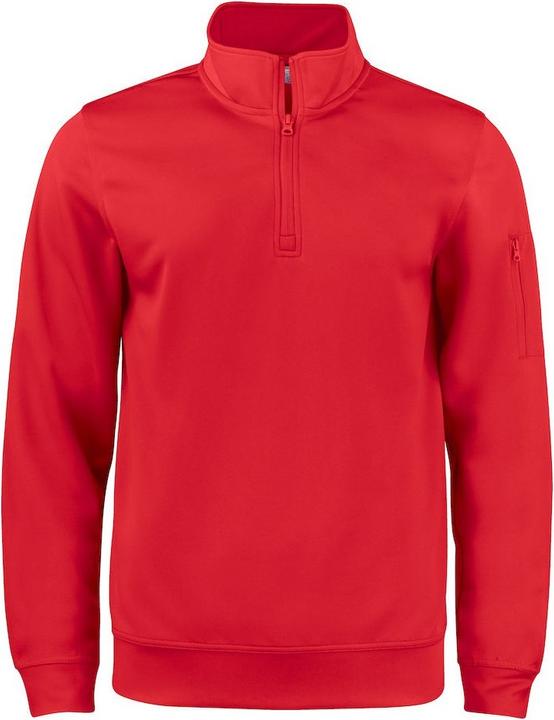 Clique Basic Active Sweatshirt mit kurzem Reissverschluss