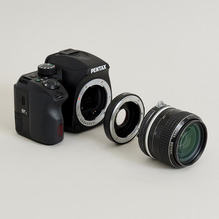Actual product image Urth Lens Mount Adapter: Compatible with Nikon F Lens to Pentax K Camera Body
