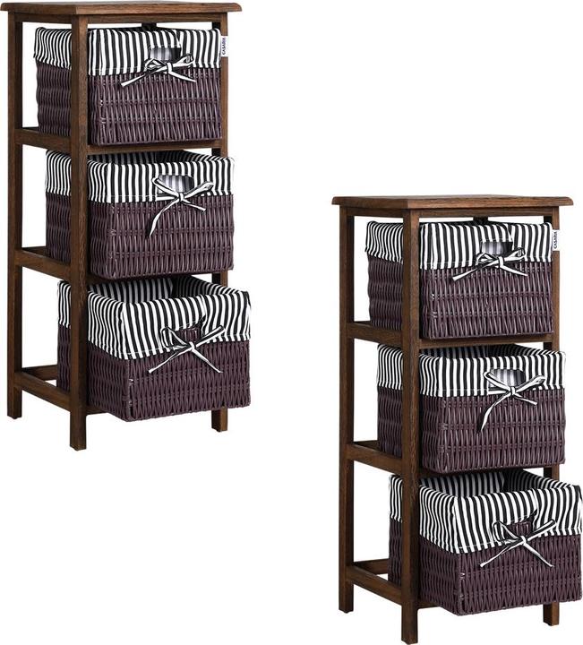 Actual product image Casaria Shelf (71 x 31 x 28 cm)