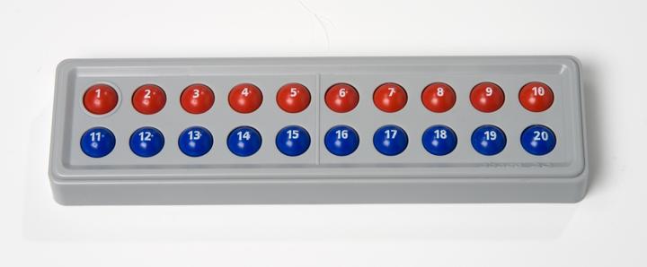 Actual product image Abaco 20 with numbers (German)
