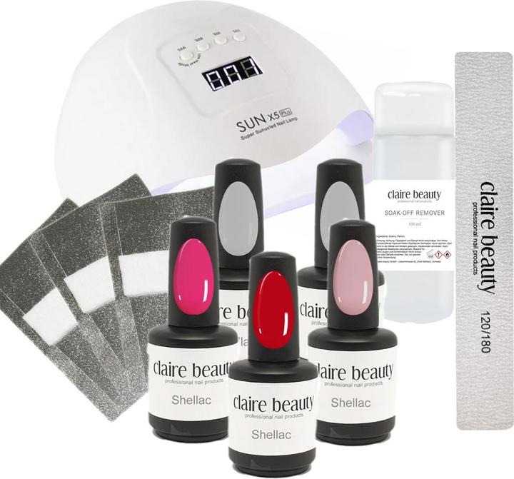 Claire Beauty Shellac Starter Set