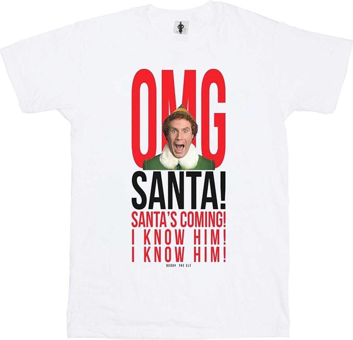 Produktbild Elf OMG Santa I Know Him TShirt (XXL)