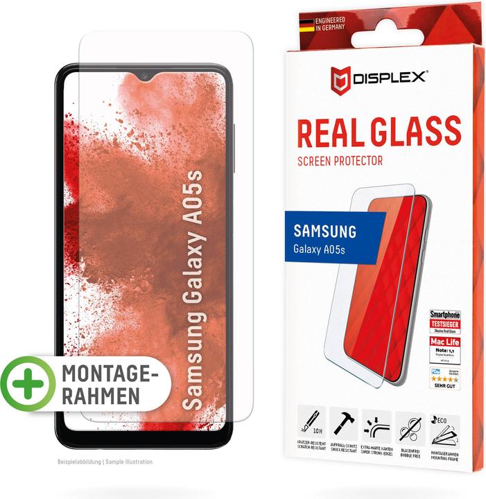 Produktbild Displex Real Glass, 2D Panzerglas (1 Stück, Samsung Galaxy A05s)