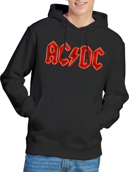 Actual product image AC/DC Mens PWR-UP Logo Hoodie (XL)