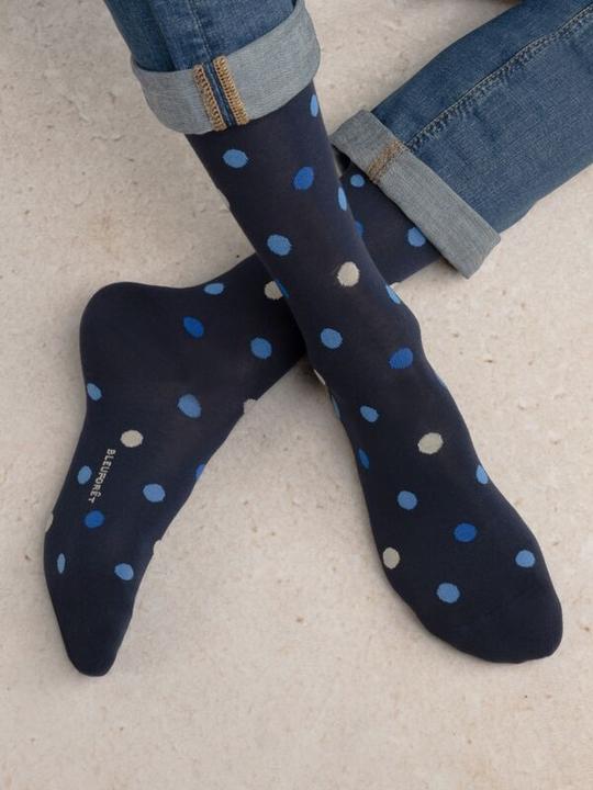 Image du produit Bleuforêt gepunktete Socken (43 - 46)