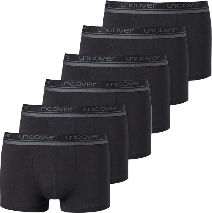 Produktbild Uncover by Schiesser 6er Pack Basic Retro Shorts / Pant (XL, 6er Pack)