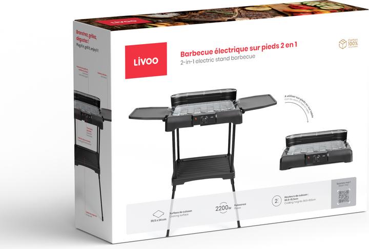 Image du produit Livoo Elektrischer Standgrill 2 in 1 (2.20 kW)