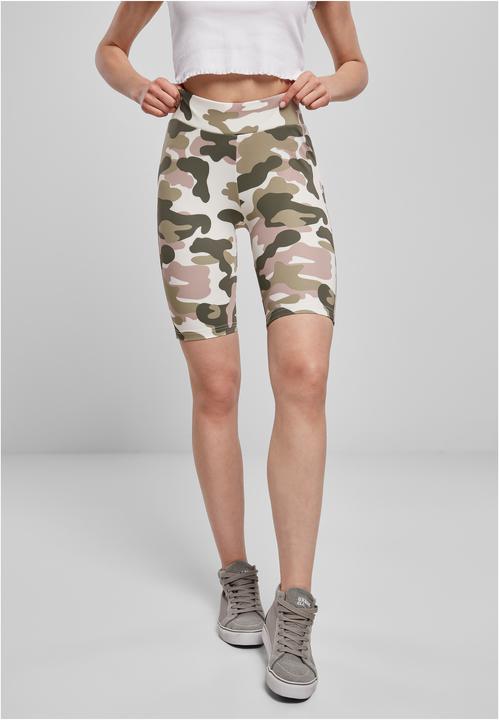 Immagine prodotto Urban Classics Pantaloncini da ciclismo Ladies High Waist Camo Tech (XXL)