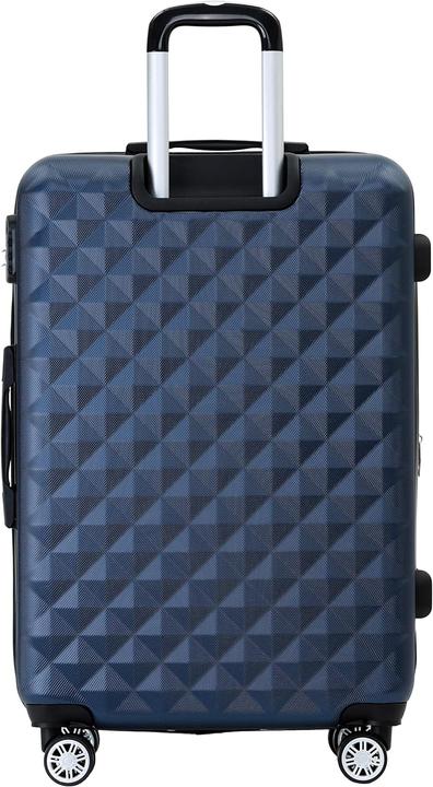 Produktbild Beibye Koffer 4 Zwillingsrollen Dunkelblau (115 l, M (50 - 90l), L (90 - 115l), XL (ab 115l))