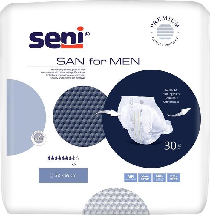 Produktbild Seni San For Men Btl 30 Stk (30 x)