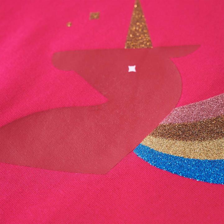 Produktbild VidaXL Kinder-Langarmshirt Knallrosa 140,Material: 95 % Baumwolle (140)