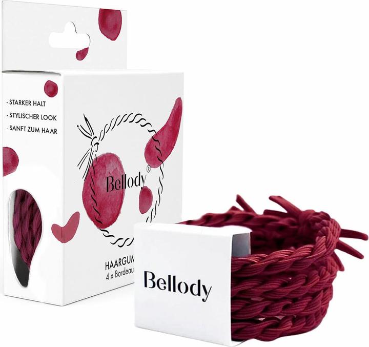 Bellody Élastiques à cheveux Bordeaux (Haargummi)