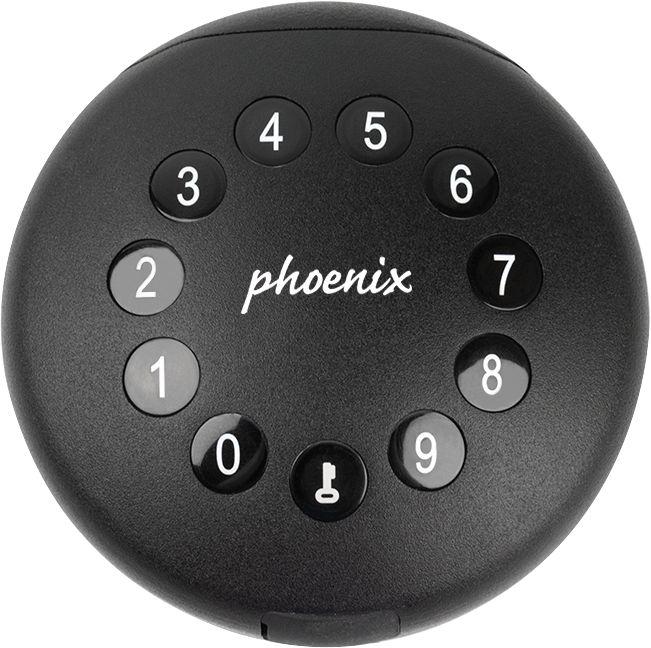 Immagine prodotto Phoenix Cassetta portachiavi PALM nera con serratura elettronica