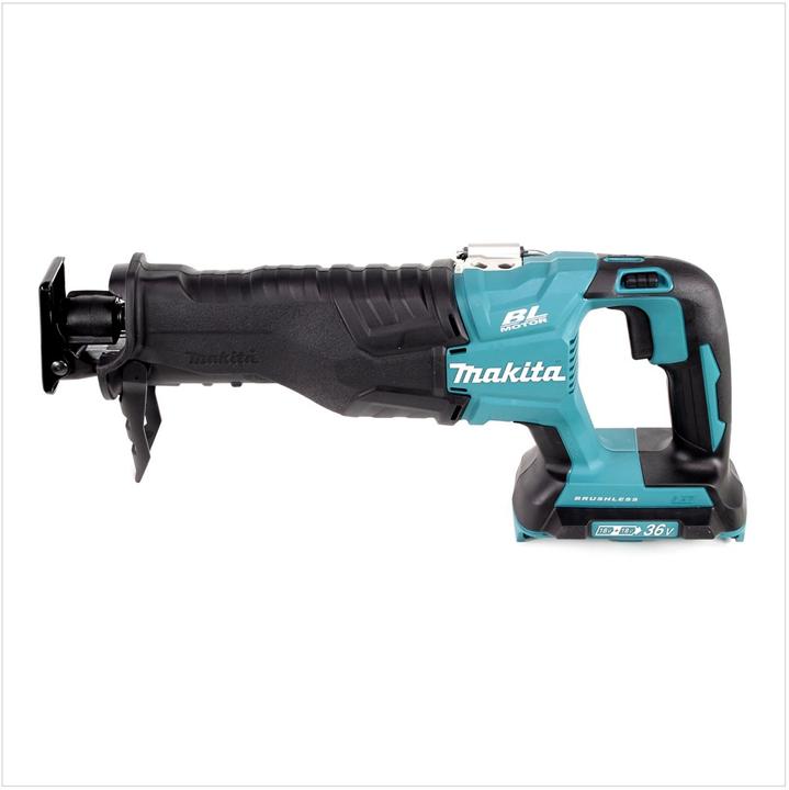 Produktbild Makita DJR 360 RTK Akku Reciprosäge 36V ( 2x18V ) Brushless Säbelsäge im Koffer + 2x 5,0 Ah Akku + L
