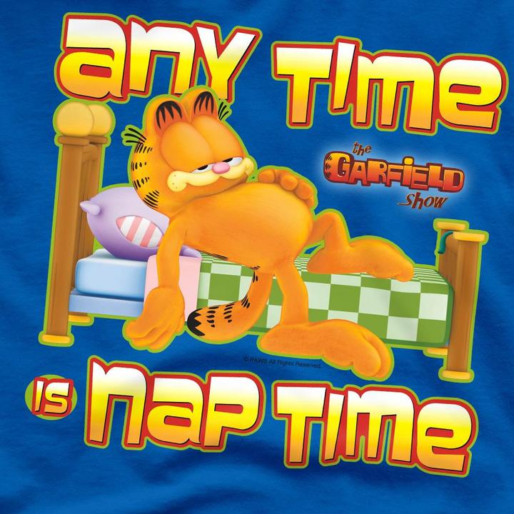 Actual product image Garfield Mens Nap Time T-Shirt (XL)