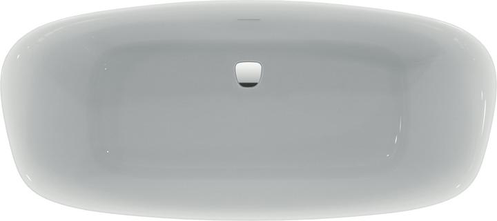 Actual product image Ideal Standard Oval bathtub Dea 80 x 180 cm alpine white smooth E306701 (220 l, 180 cm, 80 cm)