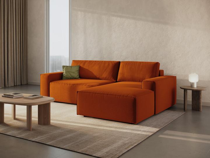 Actual product image Micadoni Right Corner Sofa With Bed Function And Box, "Jodie", 3 Seats, 246x151x86 Made in Europe (Corner sofa)